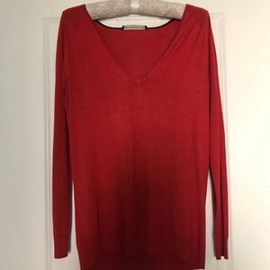 Vintage red balenciaga sweater